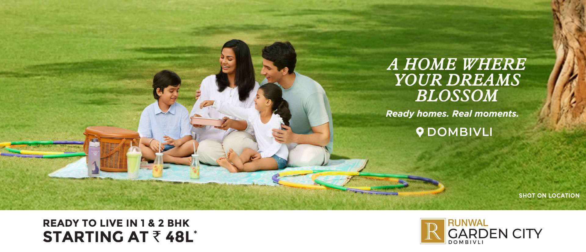 Runwal Garden city banner