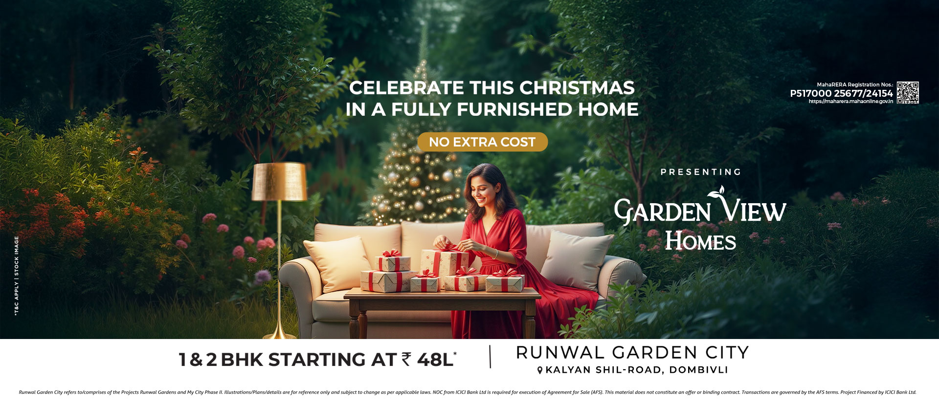 Runwal Garden city banner