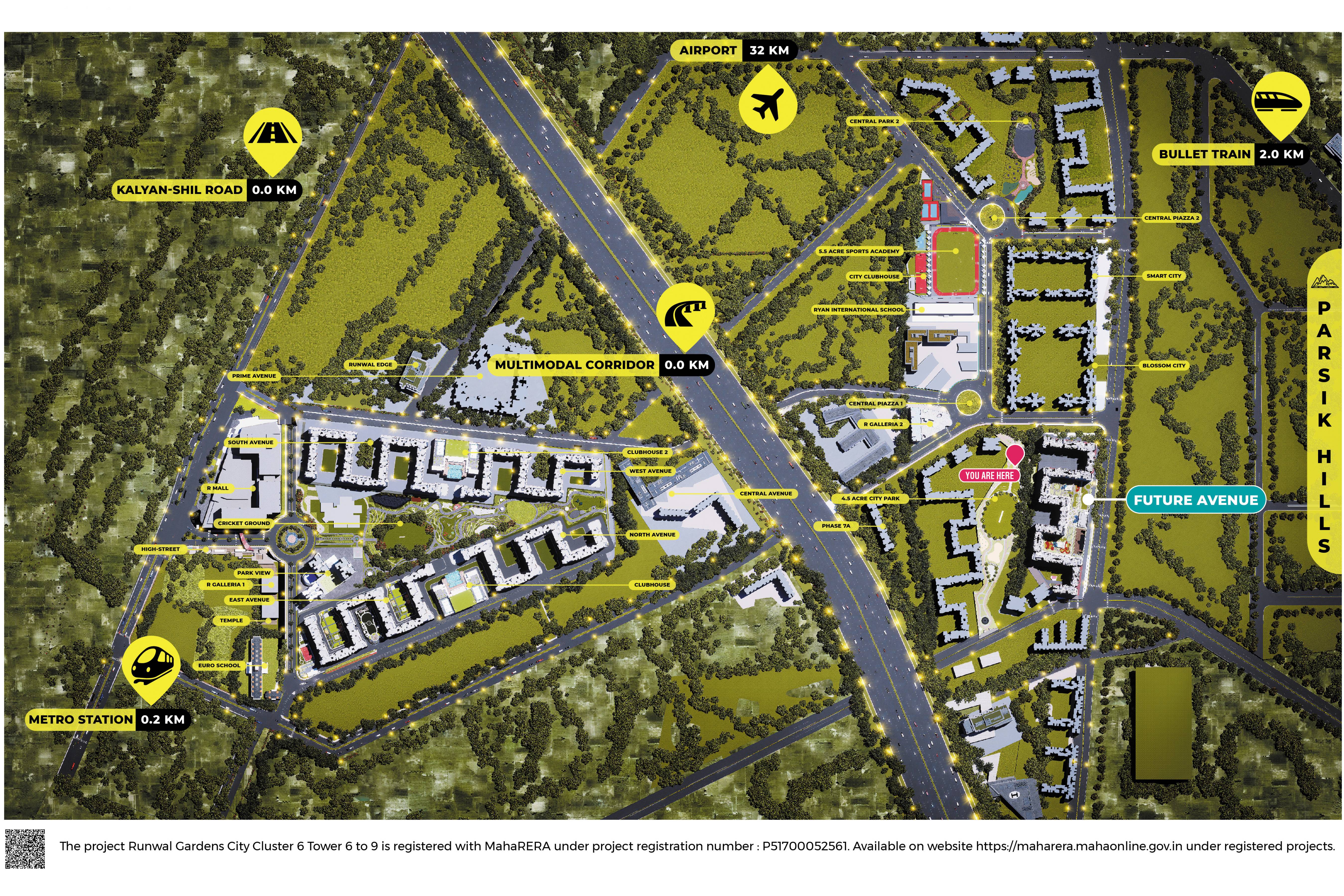 Runwal Garden City Master Plan