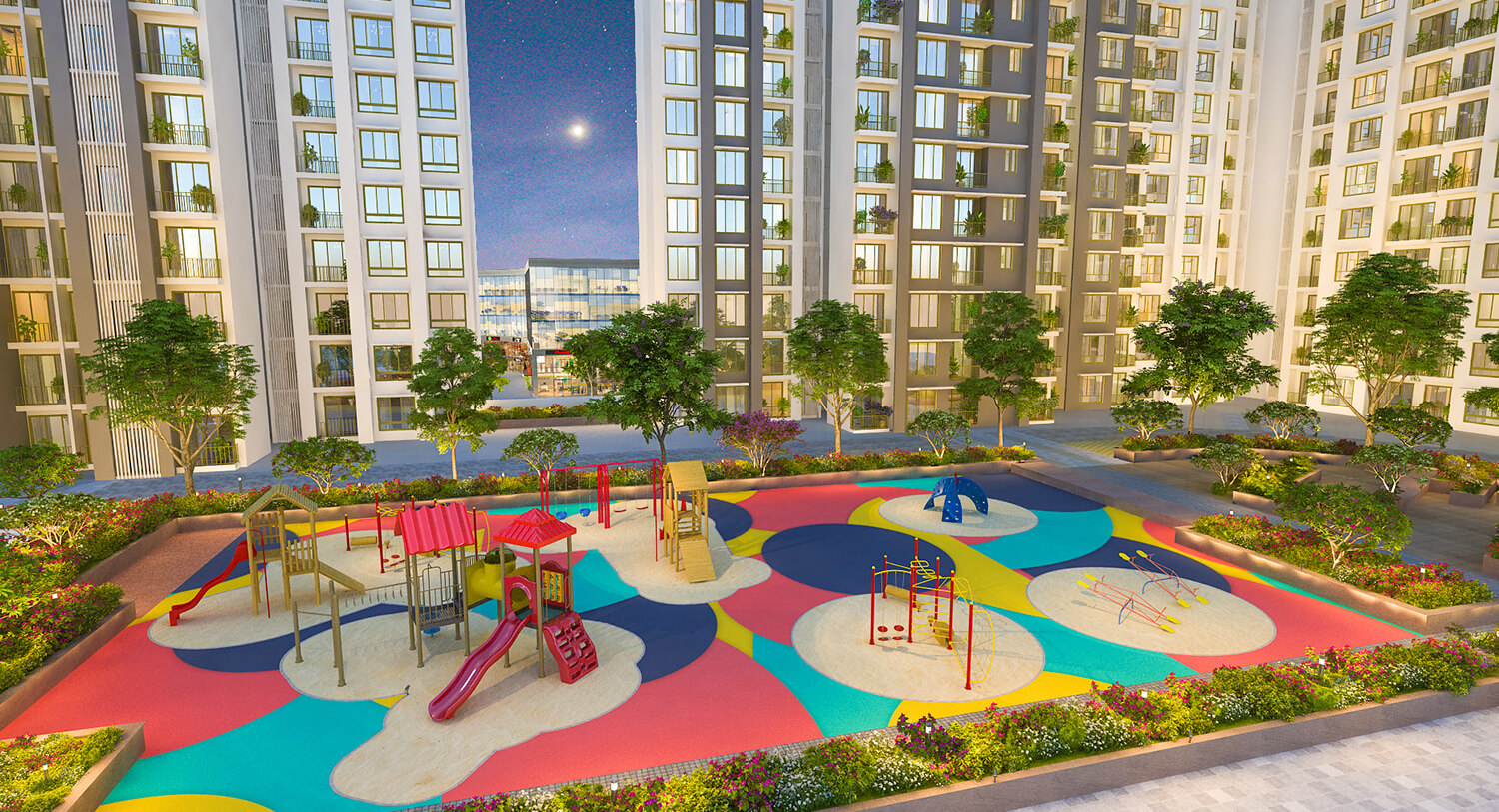 Runwal Garden City Kids Play Area