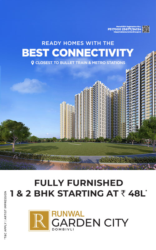 Runwal Garden city banner